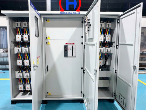 HỆ THỐNG TỦ DIỆN TỔNG ACB 5000A KẾT HỢP TỤ BÙ 1600KVAR