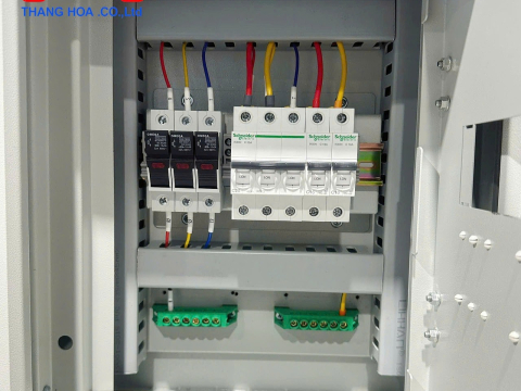 02 TỦ CHUYỂN NGUỒN ATS & TỦ NGUỒN SẠC XE NÂNG 