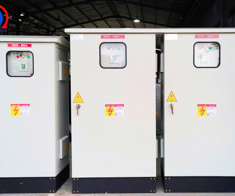 TỦ ĐIỆN PHÂN PHỐI HỆ THỐNG SOLAR: BỘ 3 TỦ MSB 800A-1600A 